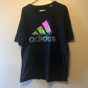 adidas logo tee